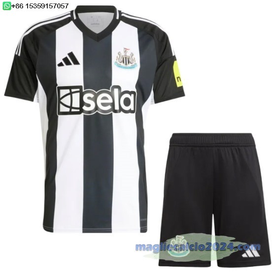 Home Conjunto De Bambino Newcastle United 2024 2025 Nero Poco Prezzo