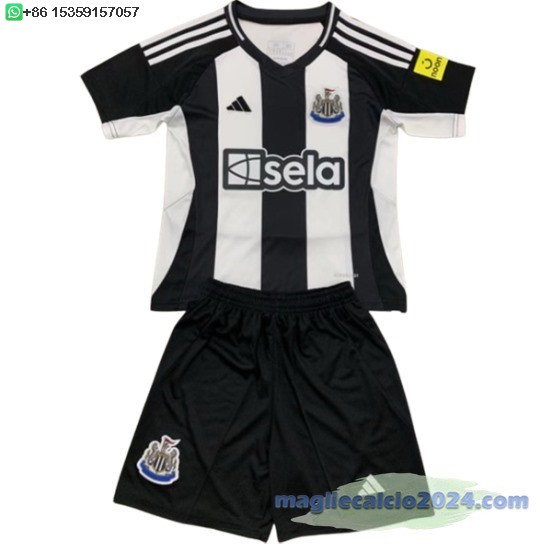 Home Conjunto De Bambino Newcastle United 2024 2025 Nero Poco Prezzo