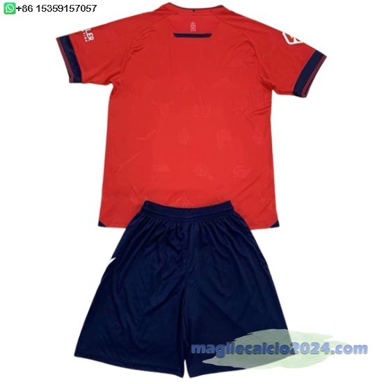 Home Conjunto De Bambino Osasuna 2024 2025 Rosso Poco Prezzo