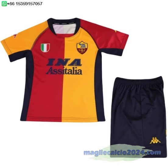 Home Conjunto De Bambino Roma Retro 2001 2002 Poco Prezzo