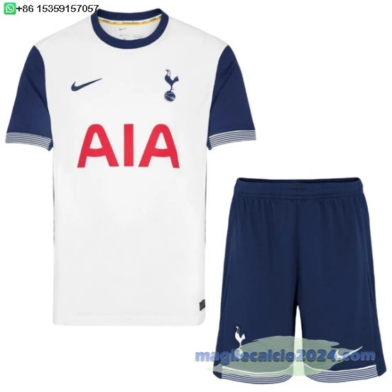 Home Conjunto De Bambino Tottenham Hotspur 2024 2025 Bianco Poco Prezzo