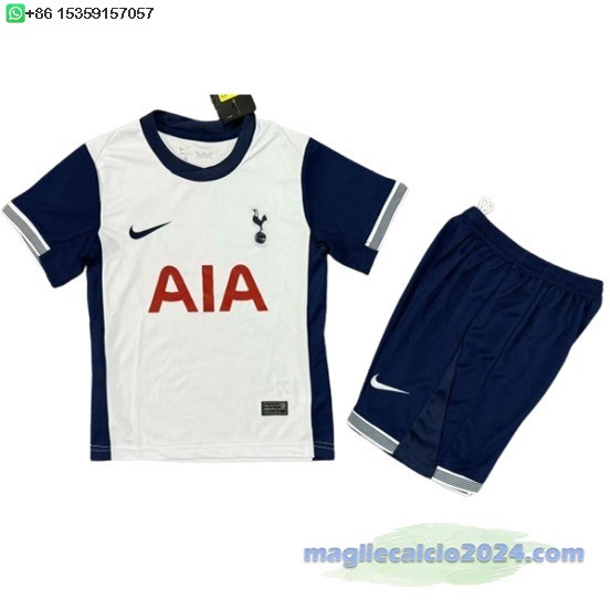 Home Conjunto De Bambino Tottenham Hotspur 2024 2025 Bianco Poco Prezzo