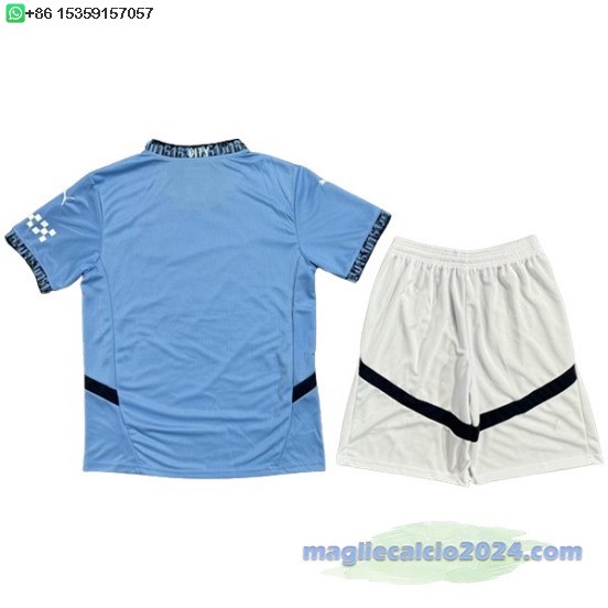 Home Conjunto De Uomo Manchester City 2024 2025 Blu Poco Prezzo
