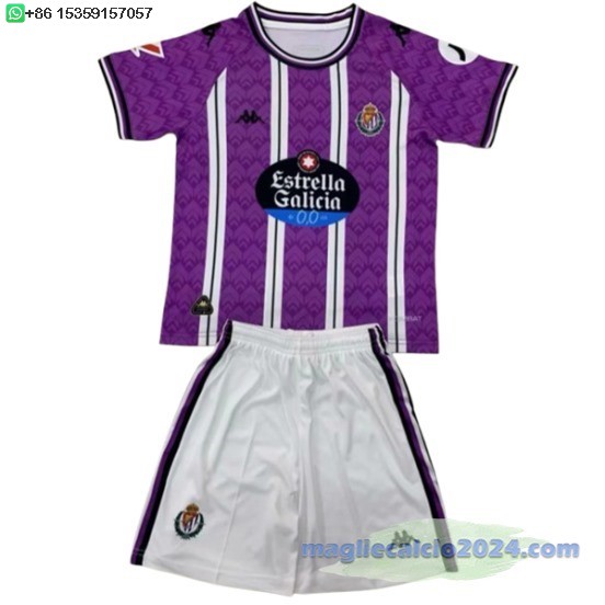 Home Conjunto De Uomo Valladolid 2024 2025 Purpureo Poco Prezzo