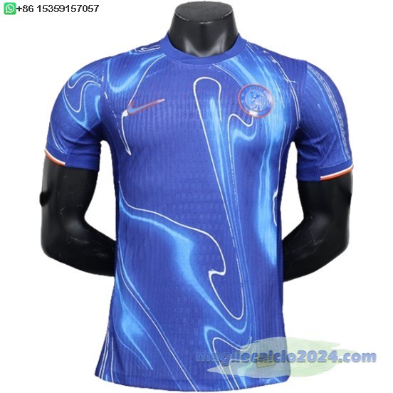 Home Giocatori Maglia Chelsea 2024 2025 Blu Poco Prezzo