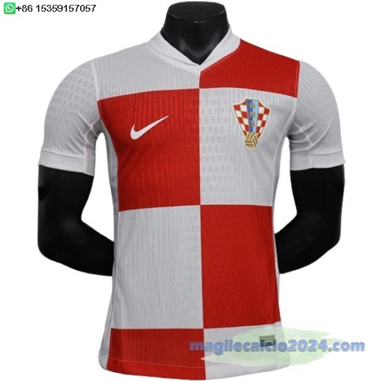 Home Giocatori Maglia Croazia 2024 Poco Prezzo