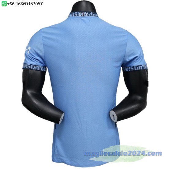 Home Giocatori Maglia Manchester City 2024 2025 Blu Poco Prezzo