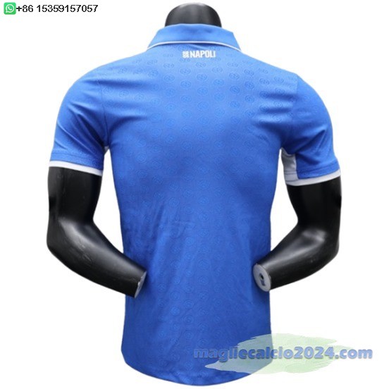 Home Giocatori Maglia Napoli 2024 2025 Blu Poco Prezzo