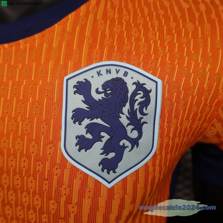 Home Giocatori Maglia Paesi Bassi 2024 Poco Prezzo