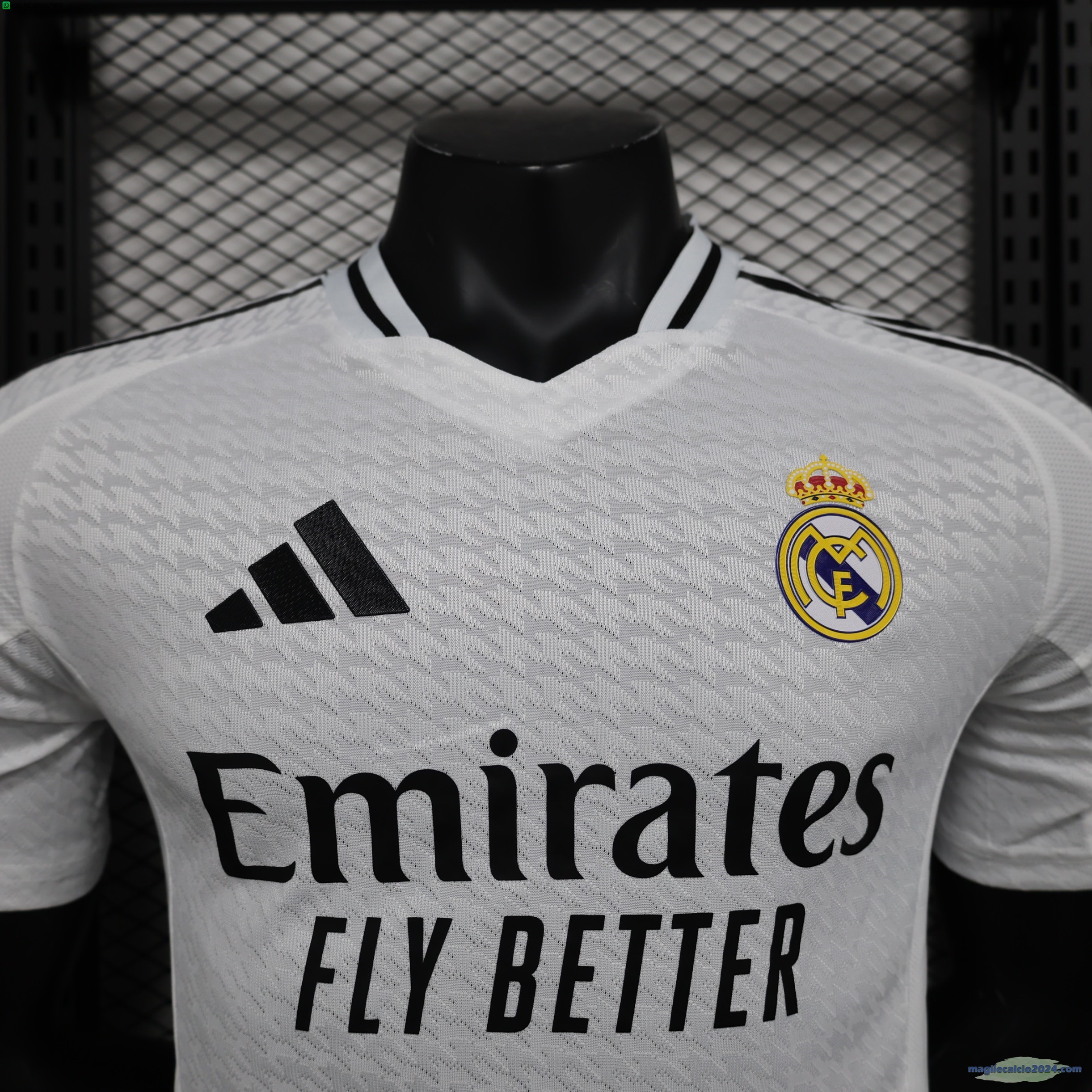 Home Giocatori Maglia Real Madrid 2024 2025 Bianco Poco Prezzo
