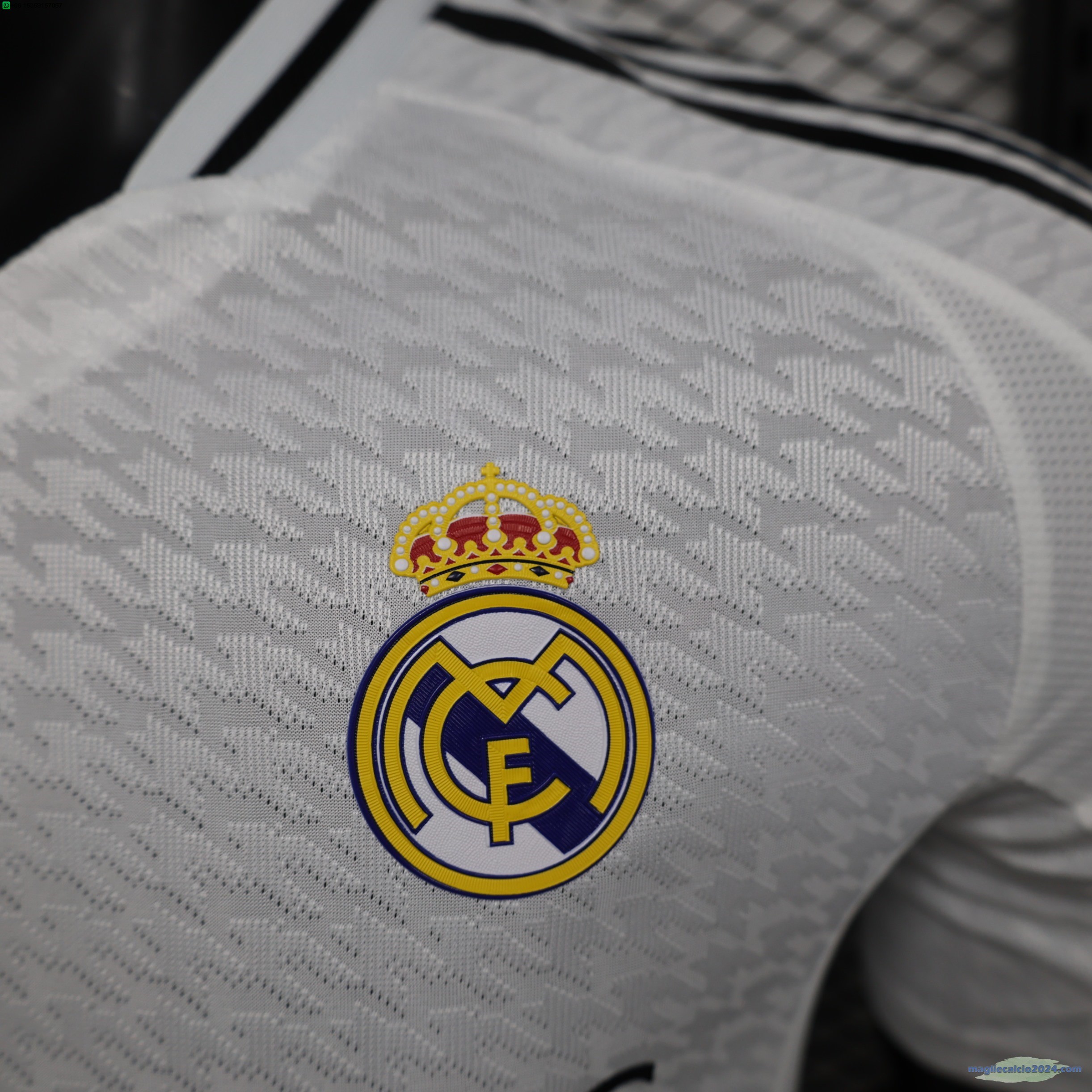 Home Giocatori Maglia Real Madrid 2024 2025 Bianco Poco Prezzo