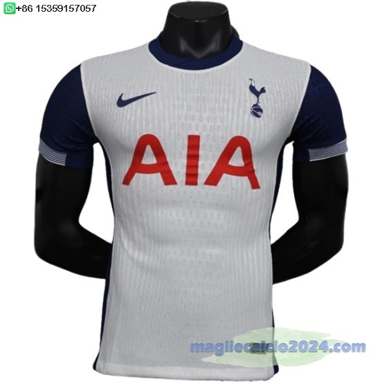 Home Giocatori Maglia Tottenham Hotspur 2024 2025 Bianco Poco Prezzo