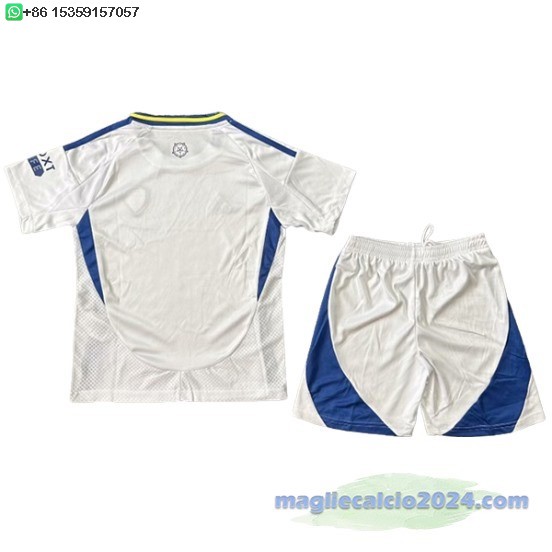 Home Maglia Conjunto De Bambino Leeds United 2024 2025 I Bianco Poco Prezzo