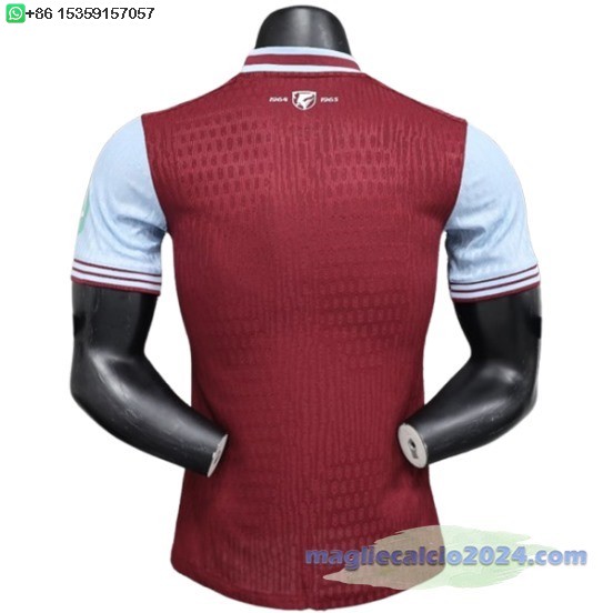Home Maglia Giocatori West Ham United 2024 2025 Rosso Poco Prezzo
