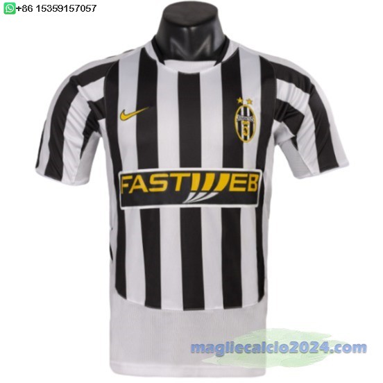 Home Maglia Juventus Retro 2003 2004 Poco Prezzo