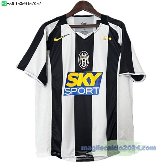 Home Maglia Juventus Retro 2004 2005 Poco Prezzo