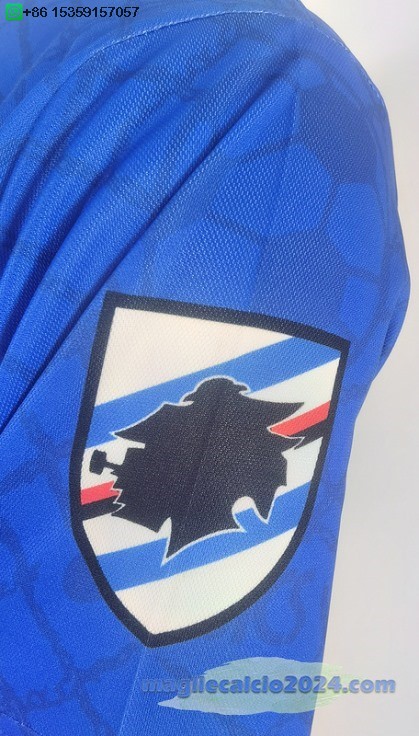 Home Maglia Sampdoria Retro 1994 1995 Blu Poco Prezzo