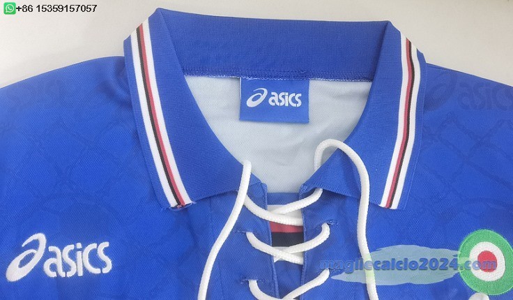 Home Maglia Sampdoria Retro 1994 1995 Blu Poco Prezzo