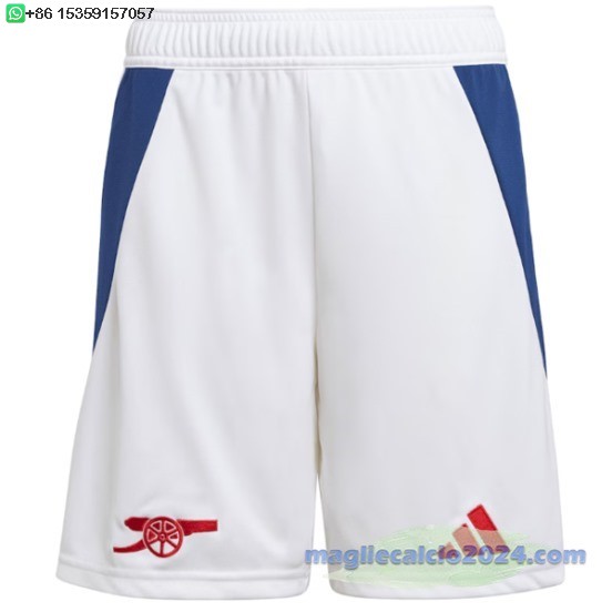 Home Pantaloni Arsenal 2024 2025 Bianco Poco Prezzo