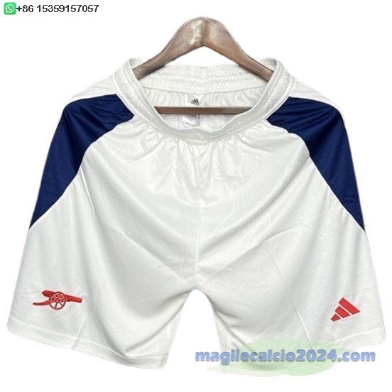 Home Pantaloni Arsenal 2024 2025 Bianco Poco Prezzo
