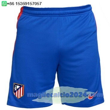 Home Pantaloni Atletico Madrid 2024 2025 Blu Poco Prezzo