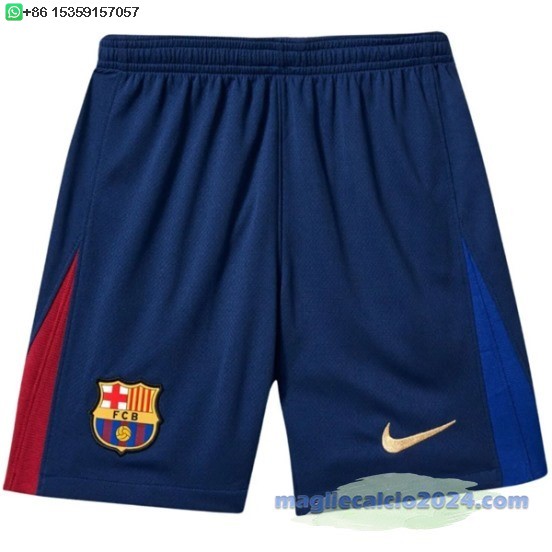Home Pantaloni Barcelona 2024 2025 Blu Poco Prezzo