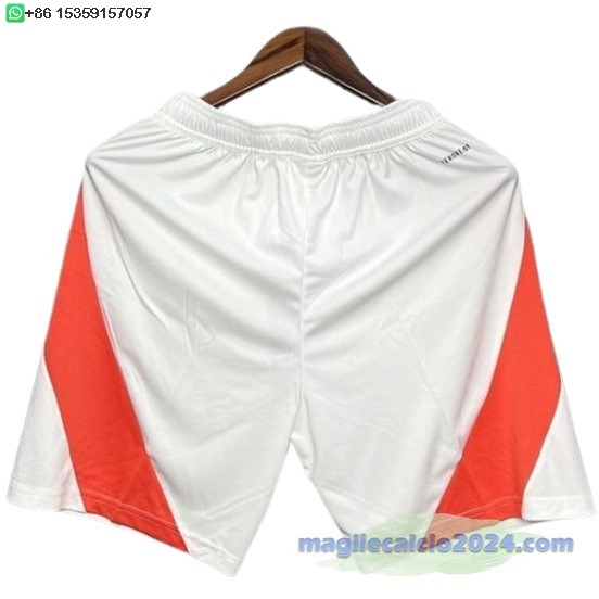 Home Pantaloni Manchester United 2024 2025 Bianco Poco Prezzo