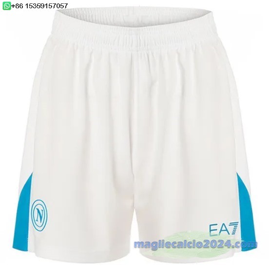 Home Pantaloni Napoli 2024 2025 Bianco Poco Prezzo