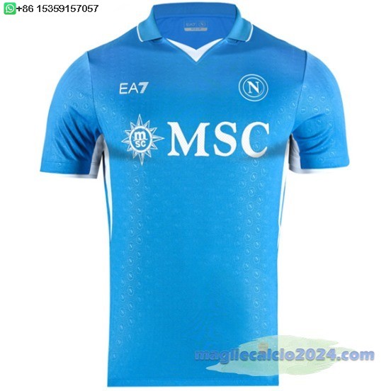 Home Thailandia Maglia Napoli 2024 2025 Poco Prezzo