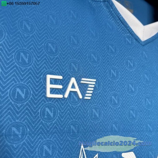 Home Thailandia Maglia Napoli 2024 2025 Poco Prezzo