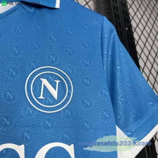 Home Thailandia Maglia Napoli 2024 2025 Poco Prezzo
