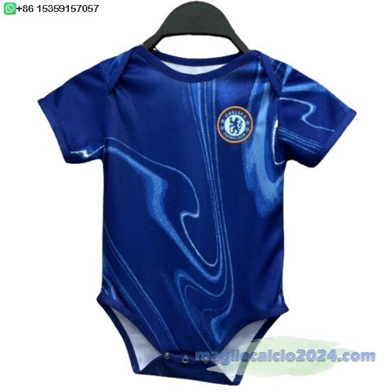 Home Tutine Bambino Chelsea 2024 2025 Blu Poco Prezzo