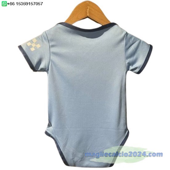 Home Tutine Bambino Manchester City 2024 2025 Blu Poco Prezzo