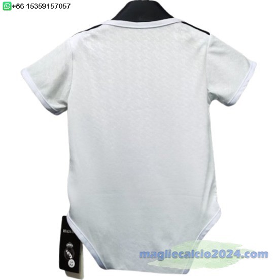 Home Tutine Bambino Real Madrid 2024 2025 Bianco Poco Prezzo