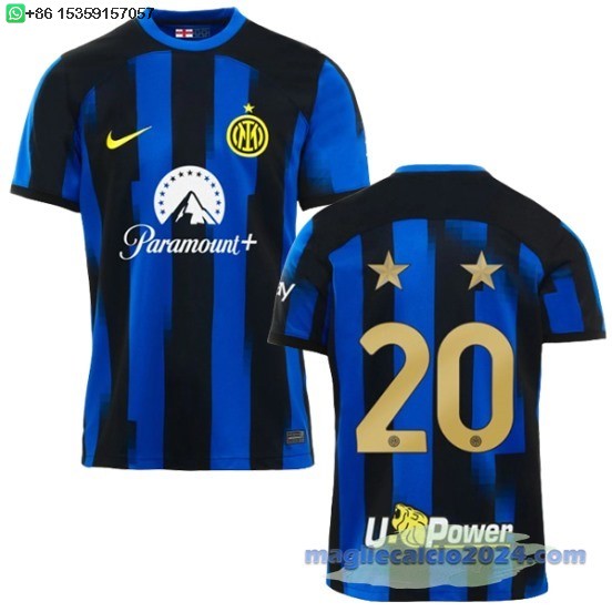 NO.20 Thailandia Home Maglia Inter Milán 2023 2024 Poco Prezzo
