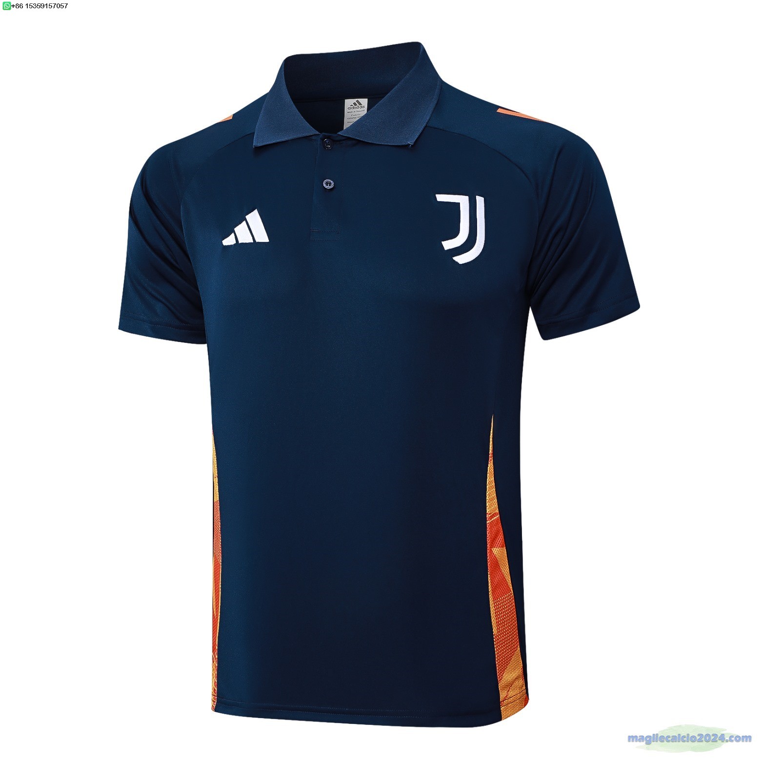 Polo Juventus 2024 2025 Blu Navy Poco Prezzo