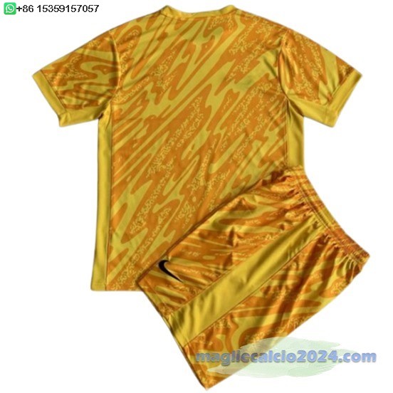 Portiere Conjunto De Bambino Francia 2024 Giallo Poco Prezzo
