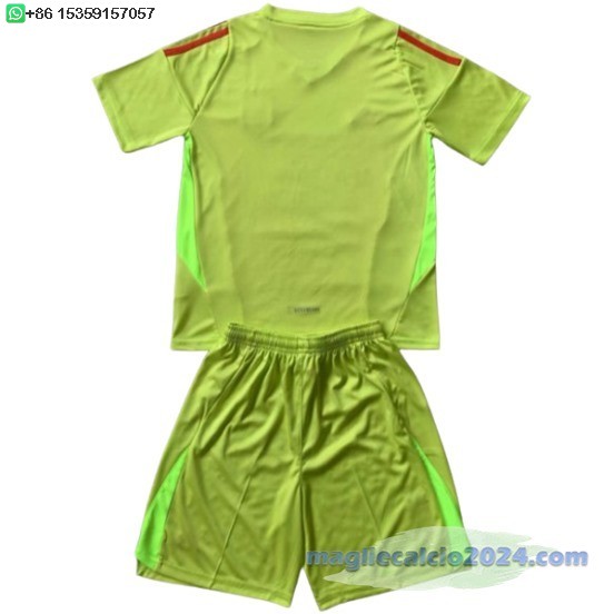 Portiere Conjunto De Bambino Italia 2024 Giallo Poco Prezzo