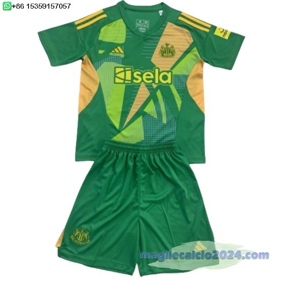 Portiere Conjunto De Bambino Newcastle United 2024 2025 Verde Poco Prezzo