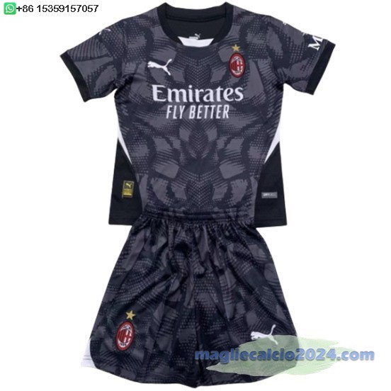 Portiere Conjunto De Uomo AC Milan 2024 2025 Nero Poco Prezzo