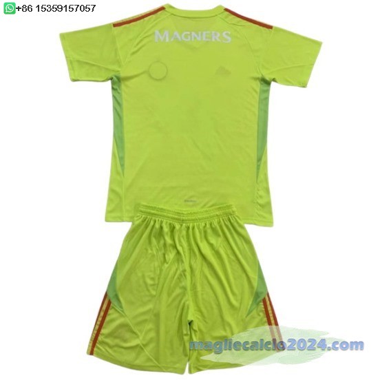 Portiere Conjunto De Uomo Celtic 2024 2025 Giallo Poco Prezzo
