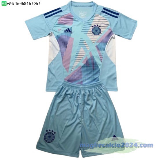 Portiere Conjunto De Uomo Germania 2024 Blu Poco Prezzo