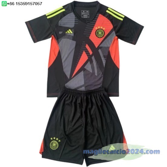 Portiere Conjunto De Uomo Germania 2024 Nero Poco Prezzo