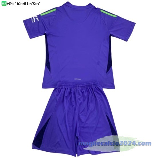 Portiere Conjunto De Uomo Manchester United 2024 2025 Purpureo Poco Prezzo