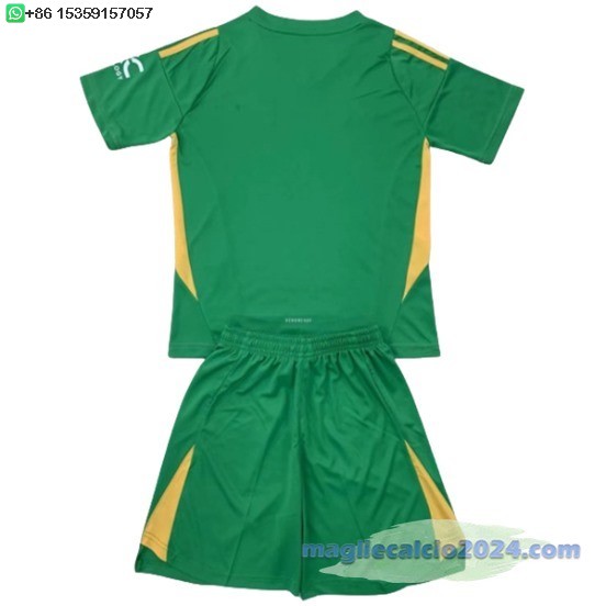 Portiere Conjunto De Uomo Manchester United 2024 2025 Verde Poco Prezzo