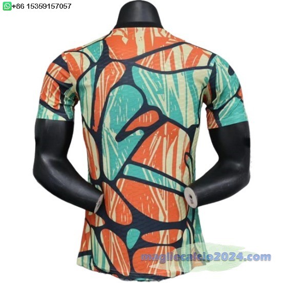 Previo al partido Giocatori Maglia Arsenal 2024 2025 Arancione Poco Prezzo