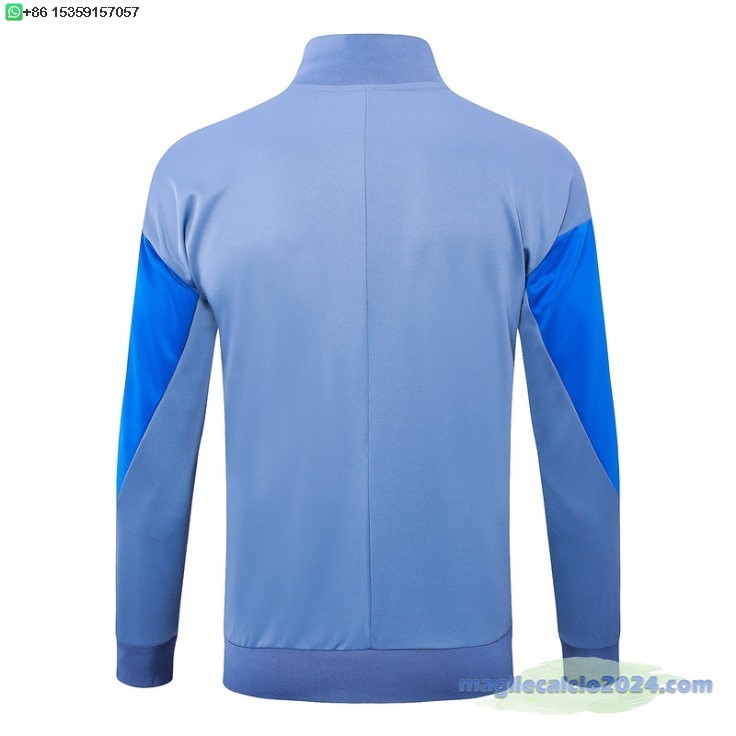 Ropa Deportiva Con Cremallera Larga Inter Milan 2024 2025 Grigio I Blu Poco Prezzo