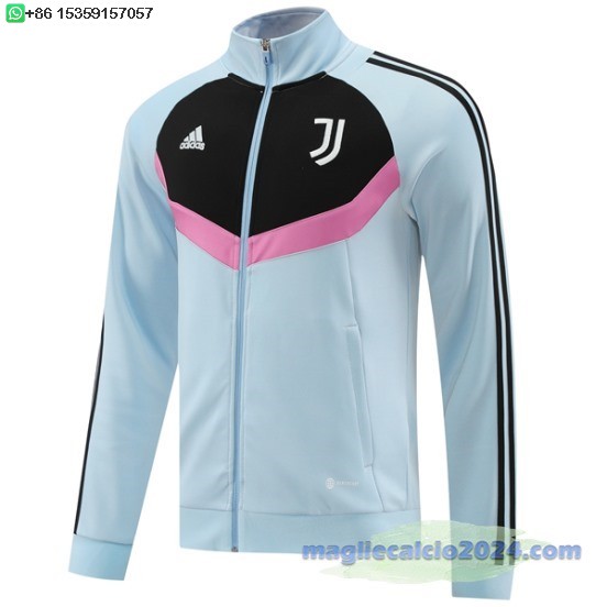 Ropa Deportiva Con Cremallera Larga Juventus 2024 2025 Grigio Rosa Poco Prezzo
