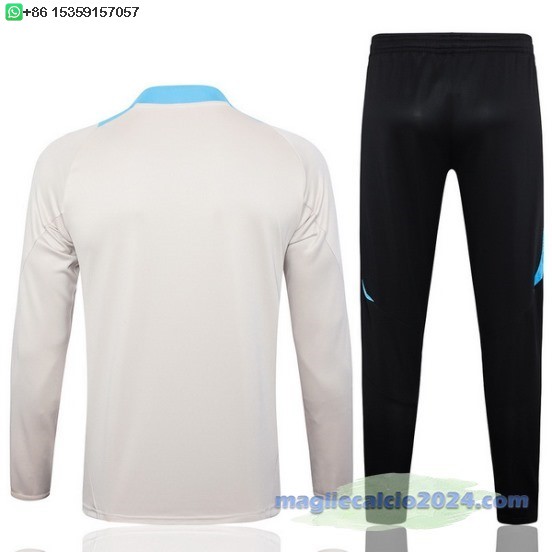 Set Completo Sudadera Formazione Argentina 2024 Giallo Blu Poco Prezzo