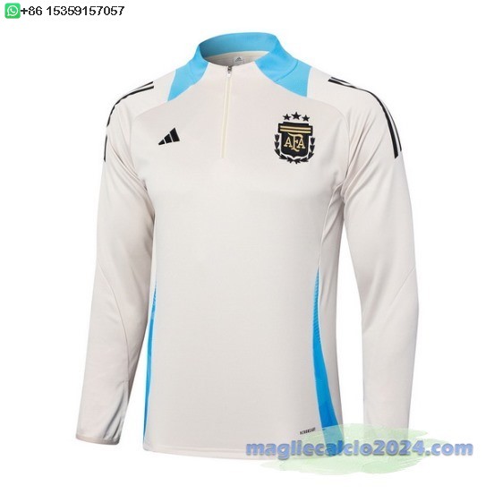 Sudadera Formazione Argentina 2024 Giallo Blu Poco Prezzo